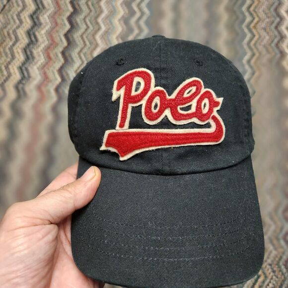Polo Ralph Lauren Black and Red Cap